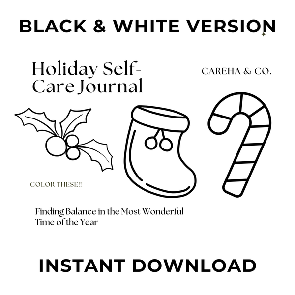 Holiday Self-Care Journal for Mothers