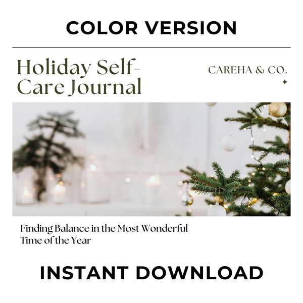 Holiday Self-Care Journal for Mothers